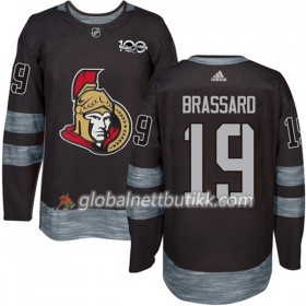 Ottawa Senators Hockeydrakt Derick Brassard 19 1917-2017 100th Anniversary Svart Adidas Authentic - Herre